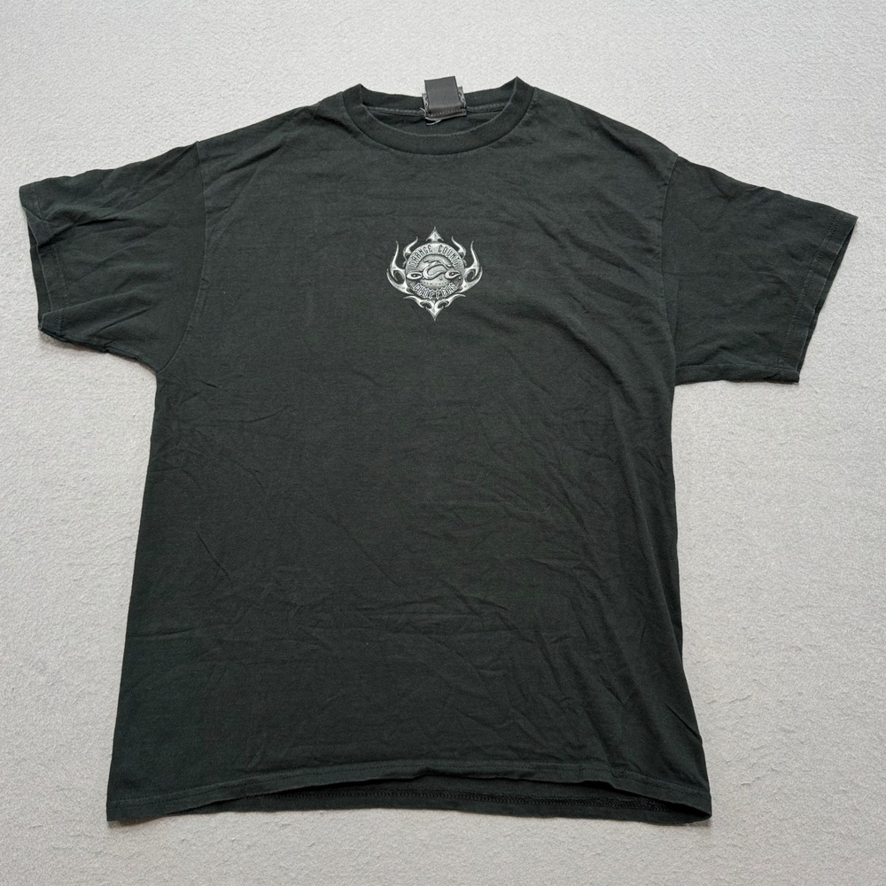 Y2K Orange County Choppers T-Shirt Men's L Black Short Sleeve Cotton Streetwear